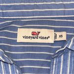 Vineyard Vines  Blue & White Stripe Tunic Beach Coverup Mini Dress size XS Photo 9