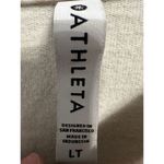 Athleta  camo crew neck balance pullover sweatshirt sweater 632058 LT brown white Photo 2