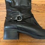 Bandolino  Black Leather Knee High Riding Boots Photo 9