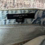 ALLSAINTS  Cutoff Light Wash Distressed Denim Jean Shorts Size Size 26 Photo 5
