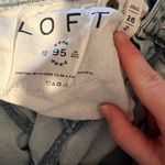 Loft  ladies jeans with flower print‎ . Size 26 Photo 6