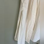 Vitamin A  Cream Long Sleeve button down collared Dress Photo 2