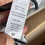 JOCKEY | Black White Floral 7/8 Length Leggings Sz M Size M Photo 5