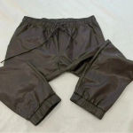 The Reset R | Label • Vegan Leather Joggers size s Brown Photo 6