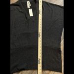 Anthropologie Amadi V Neck Oversized 1/2 Sleeve Preppy Classic Boho Grey Top Nwt Photo 6