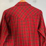 Xirena Women's Sierra Red Stone Plaid Flannel Sz XS Casual Snap Button Preppy Photo 7