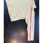 Cotton Colors Ribbed Turtleneck Top Pullover Casual Comfy Cropped Butter Yellow Size M Photo 9