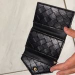 Steve Madden Elegant Black Steven Madden Woven Wallet Photo 3