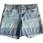 Ann Taylor  Loft Light Wash Jean Shorts Size 10 Photo 0