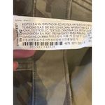 ZARA  Jacket Women Small Green Camo Cotton Sequin Stripe Coat Streetwear Outdoor Photo 10