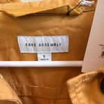 Free Assembly Womens Everyday Essential Fatigue Jacket Mustard Yellow Size S NWT Photo 1