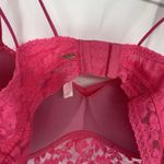 Victoria's Secret  Pink Lace Bralette Push Up Women's Size XL Photo 7