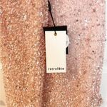 Retrofête Retrofete Mich Embellished Party Celebrity Sequin Mini Dress Pink Size M NWT Photo 10