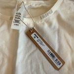 SKIMS  Cotton Logo Super Cropped T-shirt Beige Large NWT Photo 5