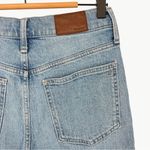 Madewell  The Perfect Vintage High Rise Cotton Mom Jeans | Sz 28 | Light Wash Photo 8