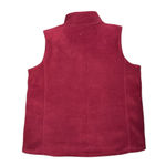 Woolrich Ruby Red Fleece Full Zip Vest XL Maroon Women’s Outdoors Hiking Pockets Photo 1