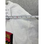 Power Rangers Women's Blouse Cut Out Front Short Sleeve Size 0X White Graphic T Photo 5