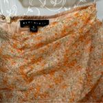 Blue Blush Orange Floral Ruffle Skirt Set Photo 9