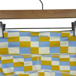 Outdoor Voices NWT TechSweat 3.5'’ Checkered Bike Shorts in Blue/Yellow Size XS Photo 8