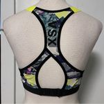 Victoria's Secret VSX  • Incredible Plunge Sports Bra Multi Color Blue Yellow Photo 6