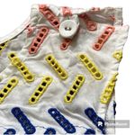 ONIA Marina Mini Dress Geo Stitch Photo 5