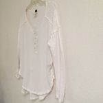 Free People  we the free Ivory Sunday Henley XS Photo 3