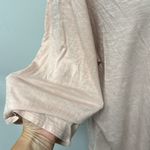 J.Jill Pure Jill asymmetric button tunic pink XL cotton modal rayon 3/4 sleeve Photo 2