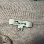 Madewell  Striped Bowden Henley Sweater in Coziest Yarn Size L Photo 3