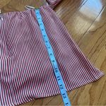 Good Luck Gem  Women’s Strapless Red White Striped Top Summer Sz Large Photo 9