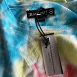 BLANK NYC NWT rainbow tie dye cropped sweater Photo 7