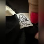 Oleg Cassini  blazer jacket black 100% pure wool size 6 Photo 5