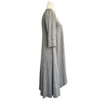 We The Free Women's Drippy Hi Low Tunic Dress in Heathered Gray Size Small Photo 2