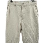 ZARA Cream High Waist Tapered Leg Jeans Size 4 Photo 1