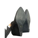 Seychelles  black wedge bootie size 6M 3.5” heel black leather Photo 6