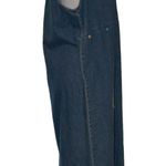 Vintage CB Casuals Maxi Jean Skirt Citrus Appliqués Size PL Photo 2