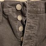 Madewell  High Rise Shorts size 30 excellent condition color black jeans Photo 9