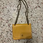 Madewell The Chain Crossbody Bag English Saddle Leather Small mustard Brown Photo 6