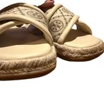 Tory Burch NWOT T Monogram Crisscross Espadrilles – Women’s Size 8 Photo 7
