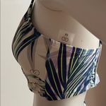 Calia swim set Tropical Leaf Print Bikini Set Blue Size M Photo 6