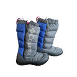 Columbia  Women's Paninaro Omni-Heat Tall Snow Boot - Graphite/Lapis Blue 8 Photo 1