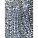 Croft & Barrow  Size 3X Blue Patterned Y-Neck Sleeveless Knee-Length Shirt Dress Photo 2