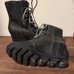 Sorel  NL3491-0152 Black Leather Joan of Arctic Wedge II Waterproof Boots Sz 8 Photo 7