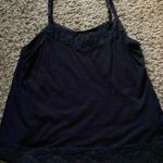 Elle Black Laced Tank Top Photo 3