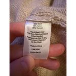 Talbots Wool Blend Blazer Women's Medium Beige Knit Office Casual Layered Photo 5