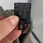 Lafayette 148 Pinstripe Suit Women Pants 16 Wool Linen Wide Leg Trousers Sage Photo 7