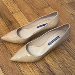 Stuart Weitzman  Patent Nude 3 inch Point Toe Heel size 7.5 Photo 0