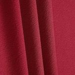 Women's 2024 Elegant Long Lantern Sleeve Short Dress Tie Waist Crewneck Knit Cocktail Dress Red Photo 6