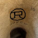 Roper Aztec Embroidered Neon Southwestern Women's Western Boots Leather Size 10 Brown Photo 6
