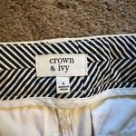 Crown & Ivy  white pants 6 Photo 5