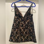 Free People Dangerous Love Black Lace Overlay Mini Dress Photo 13